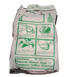 11 Compact/ Tristar Vacuum Cleaner Bags Environcare Genuine Designed to Fit NEW